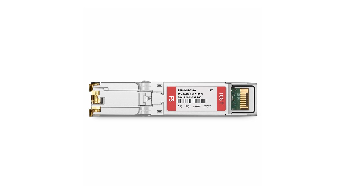 Fortinet FN-TRAN-SFP+GC — Transceptor SFP+ 10GBASE-T, 30m