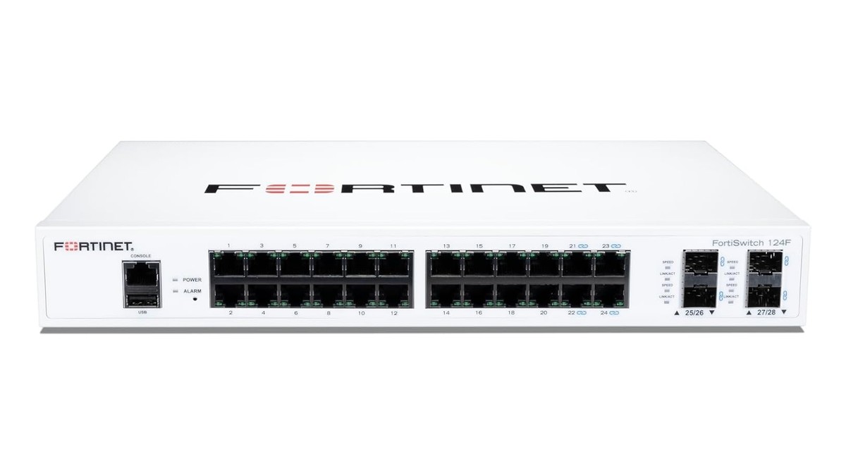 Fortinet FS-124F — Switch administrable de 24 puertos