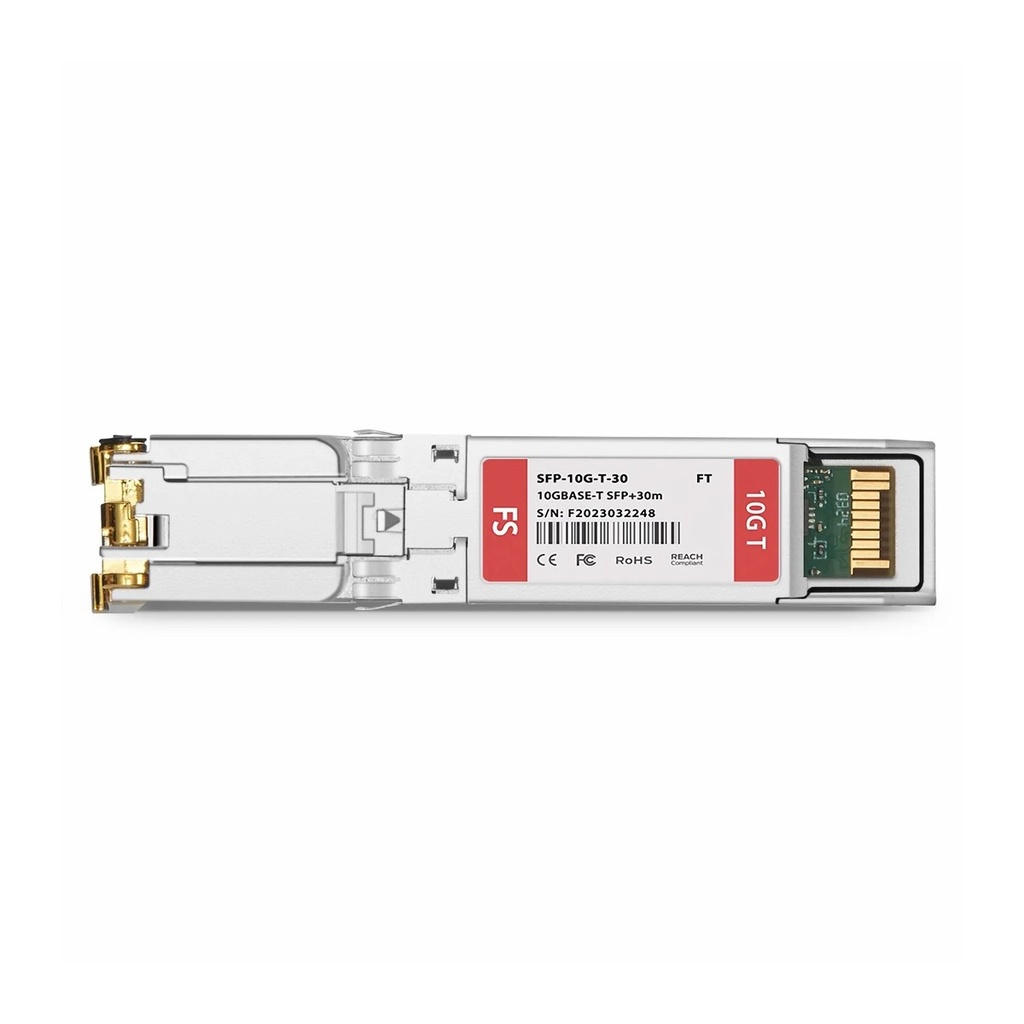 [FN-TRAN-SFP+GC] Fortinet FN-TRAN-SFP+GC — Transceptor SFP+ 10GBASE-T, 30m