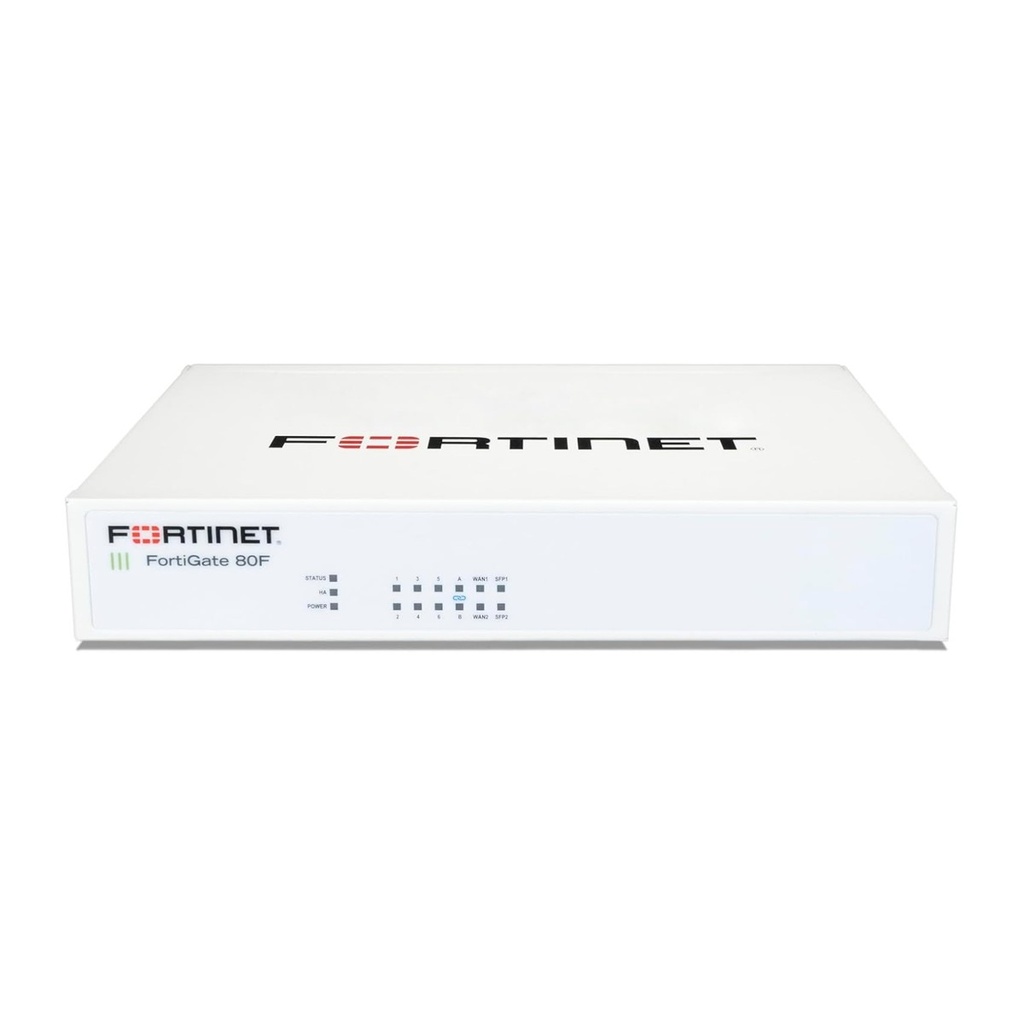 [FG-80F-BDL-950-12] Fortinet FG-80F-BDL-950-12 — Firewall NGFW con SD-WAN · Bundle UTP 12 meses